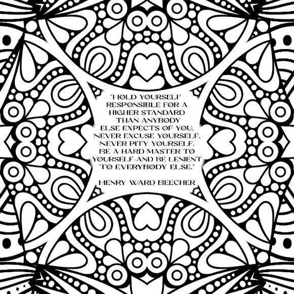 Gratitude Journal Coloring Book with Doodle Pages by Barbara Shirk - Picture 5 of 10
